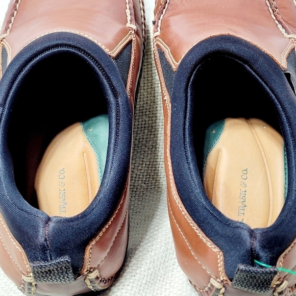 NWT H.S. Trask Bison Leather Driving Loafer Men's (11M) - Picture 9 of 11